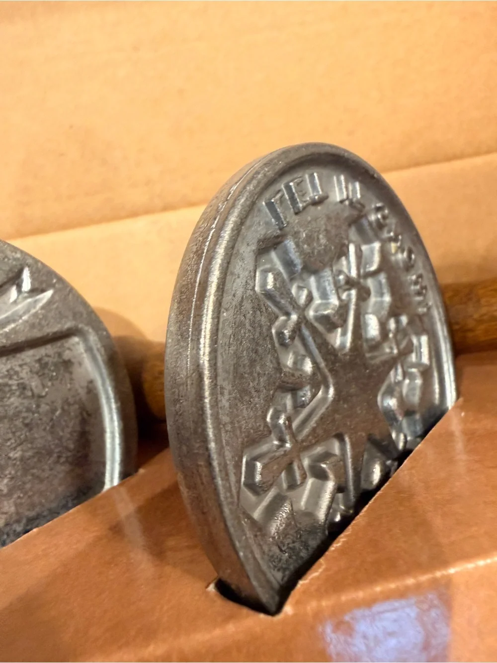 Nordic Ware Holiday Cookie Stamps 3 Pc Set Snowflake Tree Dove Made USA